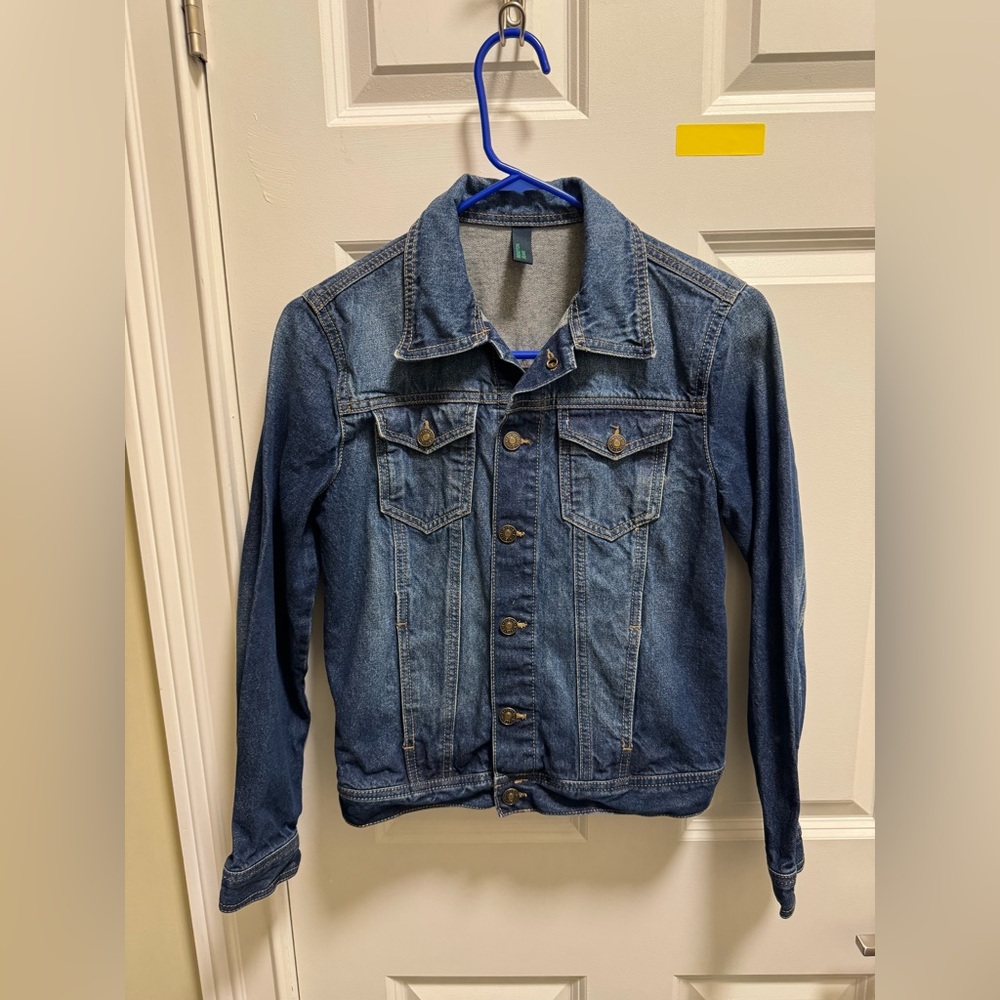 United Colors Of Benetton Blue Jean Jacket